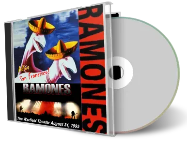 Artwork Cover of The Ramones 1995-08-31 CD San Francisco Audience