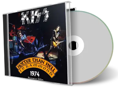 Artwork Cover of Kiss 1974-10-18 CD Hammond Audience