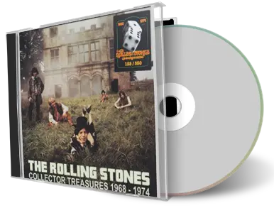 Artwork Cover of Rolling Stones Compilation CD The Collector Treasures 1968 1974 Soundboard