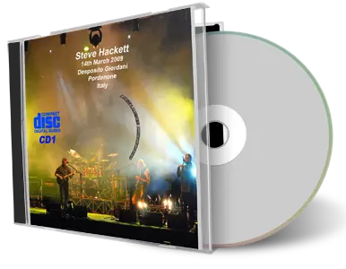 Artwork Cover of Steve Hackett 2009-03-14 CD Pordenone Audience