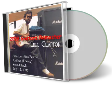 Artwork Cover of Eric Clapton 1986-07-12 CD Antibes Audience