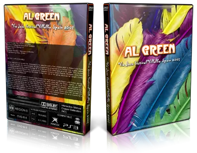 Artwork Cover of Al Green 2007-07-11 DVD Via Jazz Festival Proshot