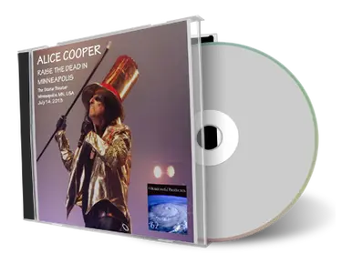 Artwork Cover of Alice Cooper 2013-07-14 CD Minneapolis Audience