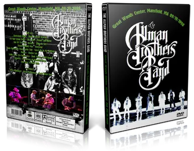 Artwork Cover of Allman Brothers Band 1998-09-19 DVD Mansfield Proshot