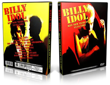 Artwork Cover of Billy Idol 1983-12-31 DVD New York City Proshot