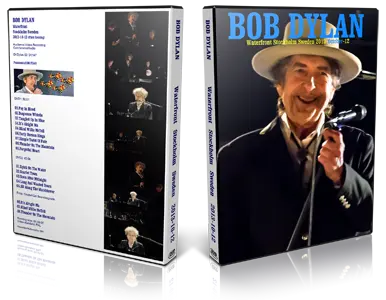 Artwork Cover of Bob Dylan 2013-10-12 DVD Stockholm Audience