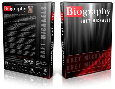 Artwork Cover of Bret Michaels Compilation DVD Biography From Biography Channel Proshot