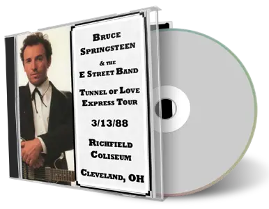 Artwork Cover of Bruce Springsteen 1988-03-13 CD Cleveland Audience