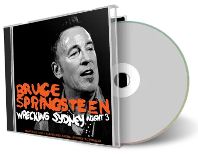 Artwork Cover of Bruce Springsteen 2013-03-22 CD Sydney Audience