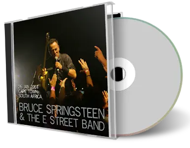 Artwork Cover of Bruce Springsteen 2014-01-26 CD Cape Town Soundboard