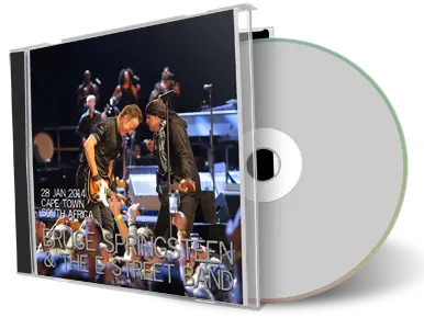 Artwork Cover of Bruce Springsteen 2014-01-28 CD Cape Town Soundboard