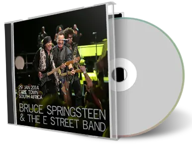 Artwork Cover of Bruce Springsteen 2014-01-29 CD Cape Town Soundboard
