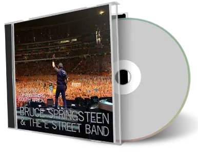 Artwork Cover of Bruce Springsteen 2014-02-01 CD Johannesburg Soundboard