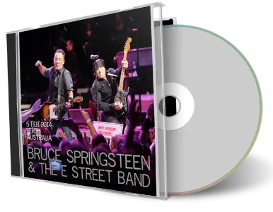 Artwork Cover of Bruce Springsteen 2014-02-05 CD Perth Soundboard