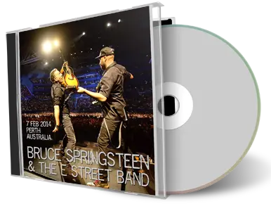 Artwork Cover of Bruce Springsteen 2014-02-07 CD Perth Soundboard