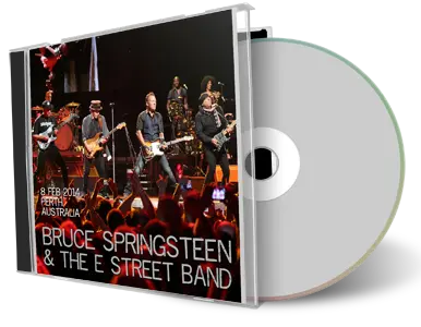 Artwork Cover of Bruce Springsteen 2014-02-08 CD Perth Soundboard