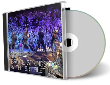 Artwork Cover of Bruce Springsteen 2014-02-11 CD Adelaine Soundboard