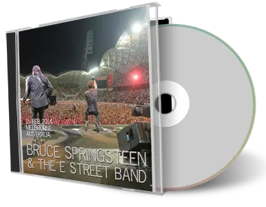 Artwork Cover of Bruce Springsteen 2014-02-15 CD Melbourne Soundboard