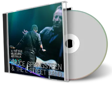 Artwork Cover of Bruce Springsteen 2014-02-16 CD Melbourne Audience