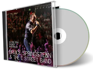Artwork Cover of Bruce Springsteen 2014-02-19 CD Sydney Soundboard