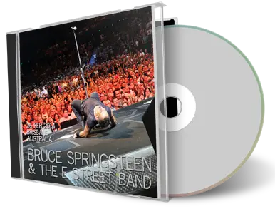 Artwork Cover of Bruce Springsteen 2014-02-26 CD Brisbane Soundboard