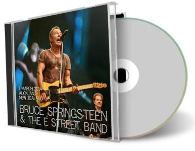 Artwork Cover of Bruce Springsteen 2014-03-01 CD Auckland Soundboard