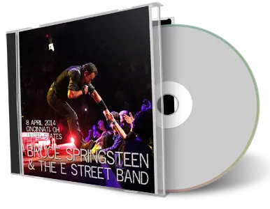 Artwork Cover of Bruce Springsteen 2014-04-08 CD Cincinati Soundboard