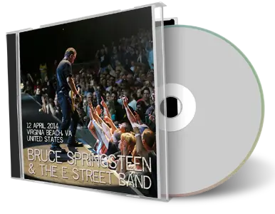 Artwork Cover of Bruce Springsteen 2014-04-12 CD Virginia Beach Soundboard