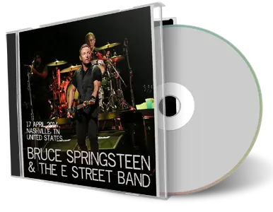 Artwork Cover of Bruce Springsteen 2014-04-17 CD Nashville Soundboard