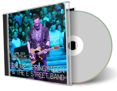 Artwork Cover of Bruce Springsteen 2014-04-19 CD Charlotte Soundboard