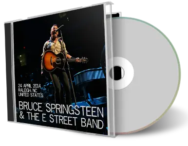 Artwork Cover of Bruce Springsteen 2014-04-24 CD Raleigh Soundboard