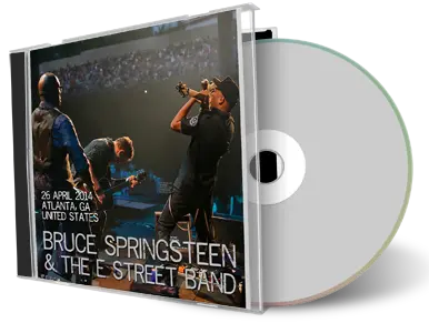 Artwork Cover of Bruce Springsteen 2014-04-26 CD Atlanta Soundboard