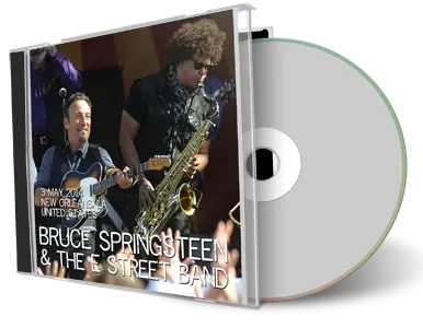 Artwork Cover of Bruce Springsteen 2014-05-03 CD New Orleans Audience