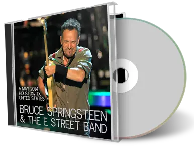 Artwork Cover of Bruce Springsteen 2014-05-06 CD Houston Soundboard