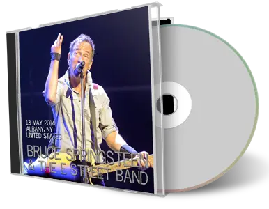 Artwork Cover of Bruce Springsteen 2014-05-13 CD Albany Soundboard