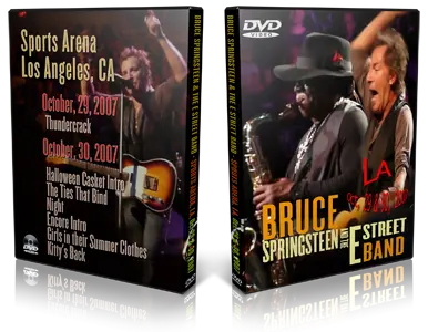 Artwork Cover of Bruce Springsteen Compilation DVD Los Angeles Highlights 2007 Audience