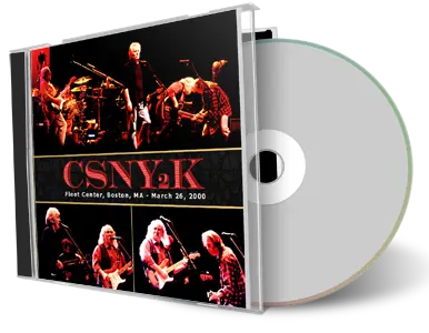Artwork Cover of CSNY 2000-03-26 CD Boston Audience