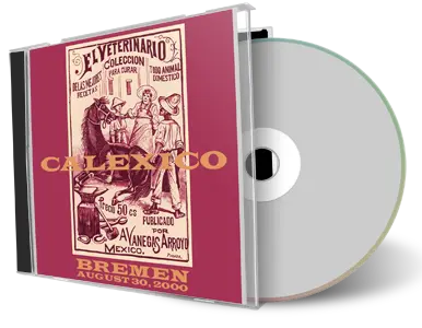 Artwork Cover of Calexico 2000-08-30 CD Bremen Soundboard