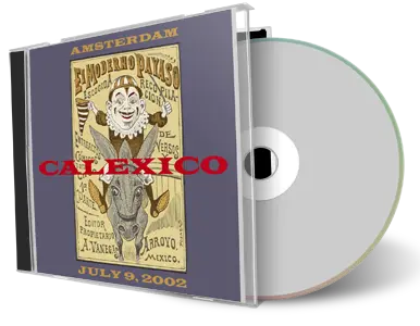 Artwork Cover of Calexico 2002-07-09 CD Amsterdam Soundboard