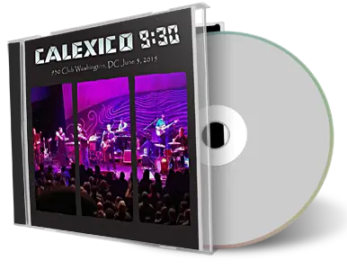 Artwork Cover of Calexico 2015-06-05 CD Washington Audience