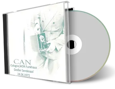 Artwork Cover of Can 1972-06-24 CD Cologne Soundboard
