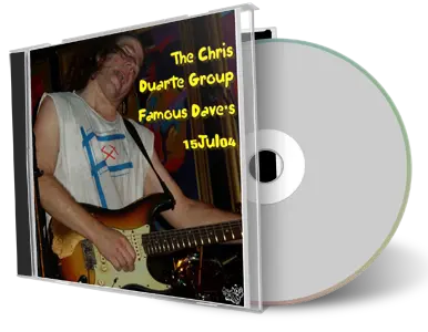 Artwork Cover of Chris Duarte 2004-07-15 CD Minneapolis Soundboard