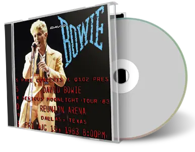 Artwork Cover of David Bowie 1983-08-19 CD Dallas Audience