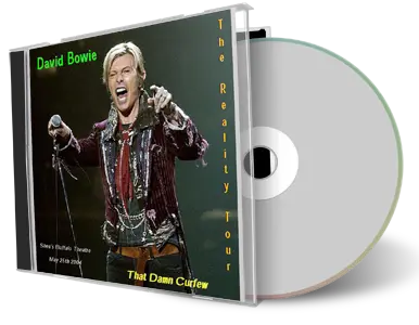 Artwork Cover of David Bowie 2004-05-25 CD Buffalo Audience