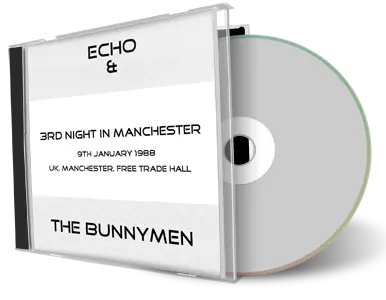 Artwork Cover of Echo and The Bunnymen 1988-01-09 CD Manchester Audience