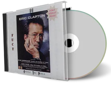 Artwork Cover of Eric Clapton 1998-10-13 CD New Birmingham Audience