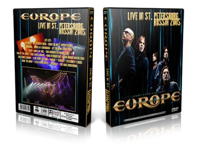 Artwork Cover of Europe Compilation DVD St Petersburg 2005 Proshot