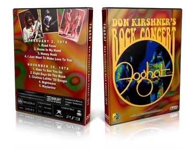 Artwork Cover of Foghat Compilation DVD Don Kirchers 1974 Proshot