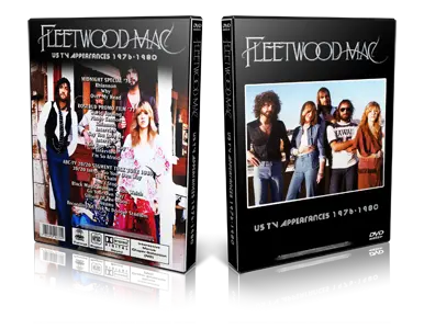 Artwork Cover of Fleetwood Mac Compilation DVD US TV Appearances 1976-1980 Proshot