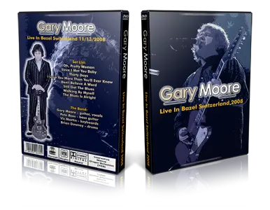 Artwork Cover of Gary Moore 2008-11-13 DVD Basel Proshot